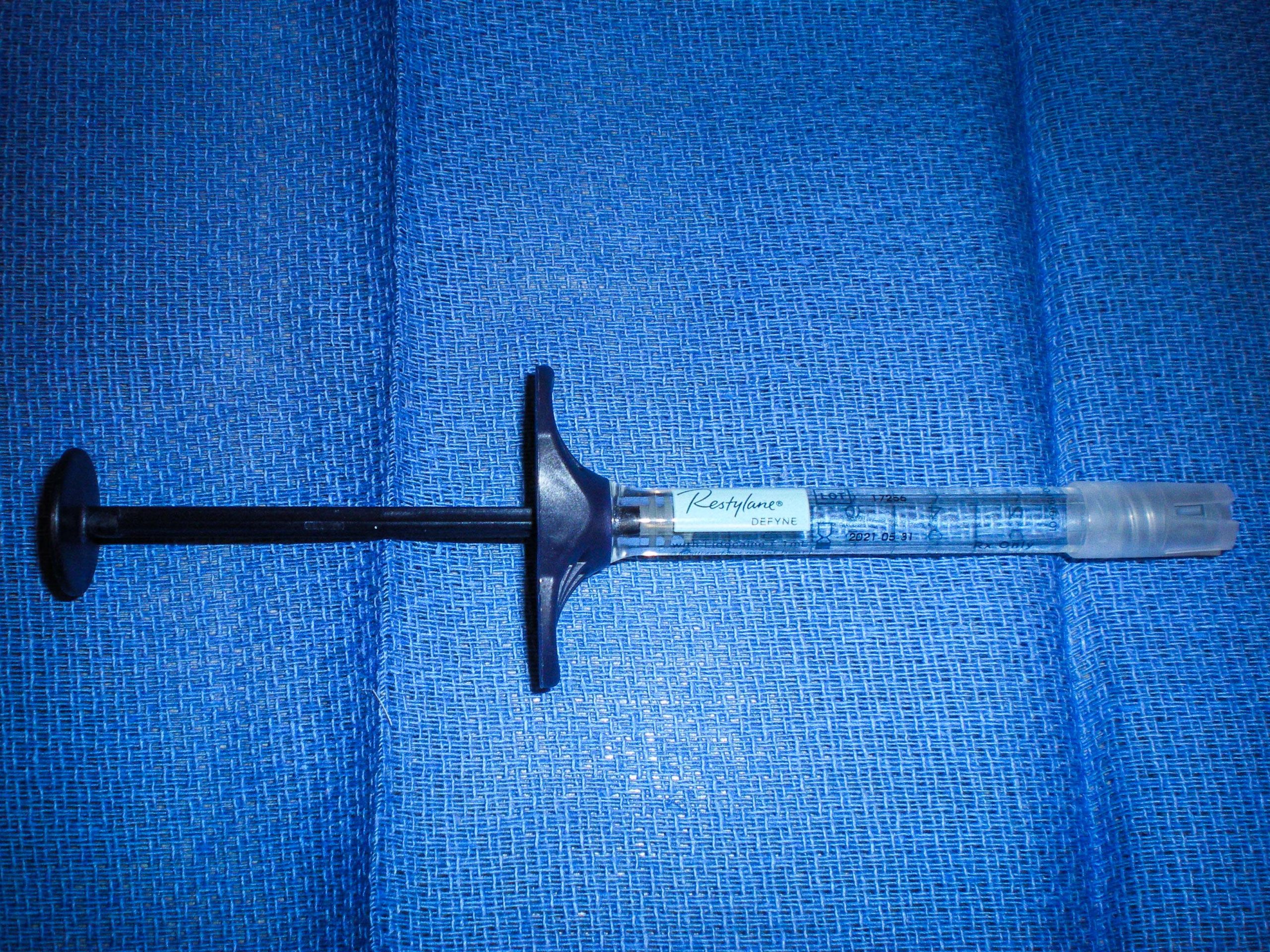 Restylane syringe